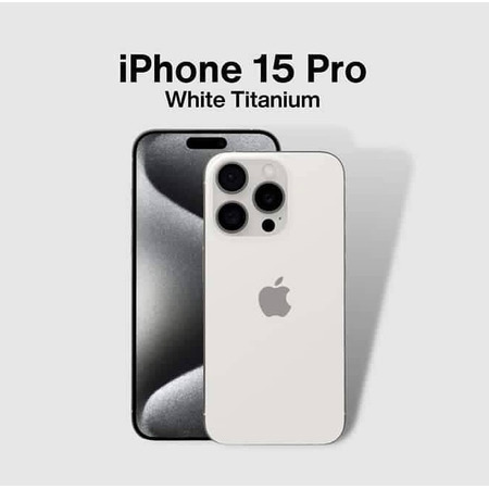 APPLE iPhone 15 PRO 512GB White Titanium (MTQX3) eSIM