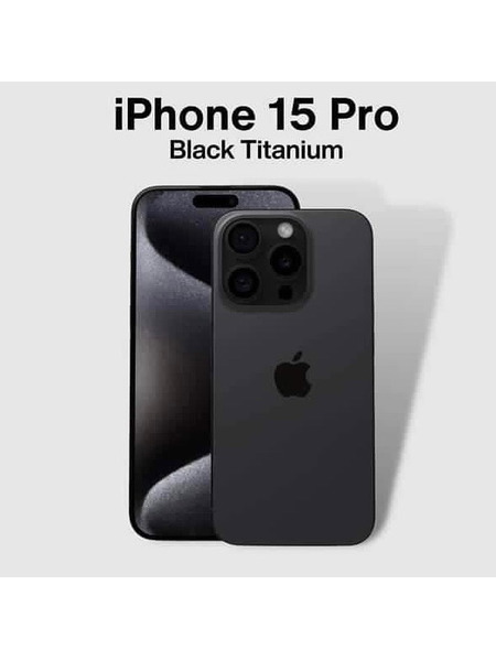 iPhone 15 PRO 256GB Black Titanium (MTQR3) eSIM APPLE, фото